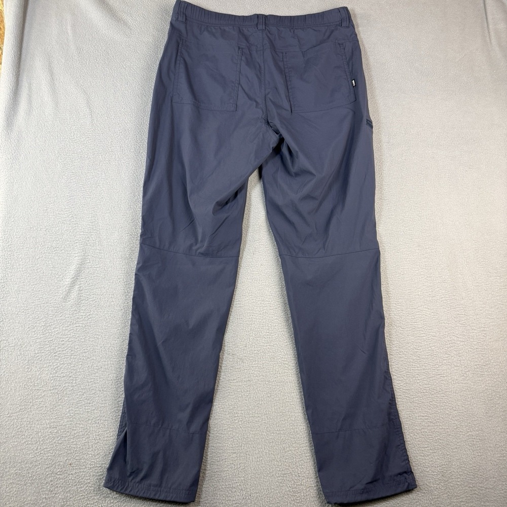 REI Womens Nylon Hiking Pants Size 10 Blue Trail Camping Outdoors Performance - Picture 5 of 9